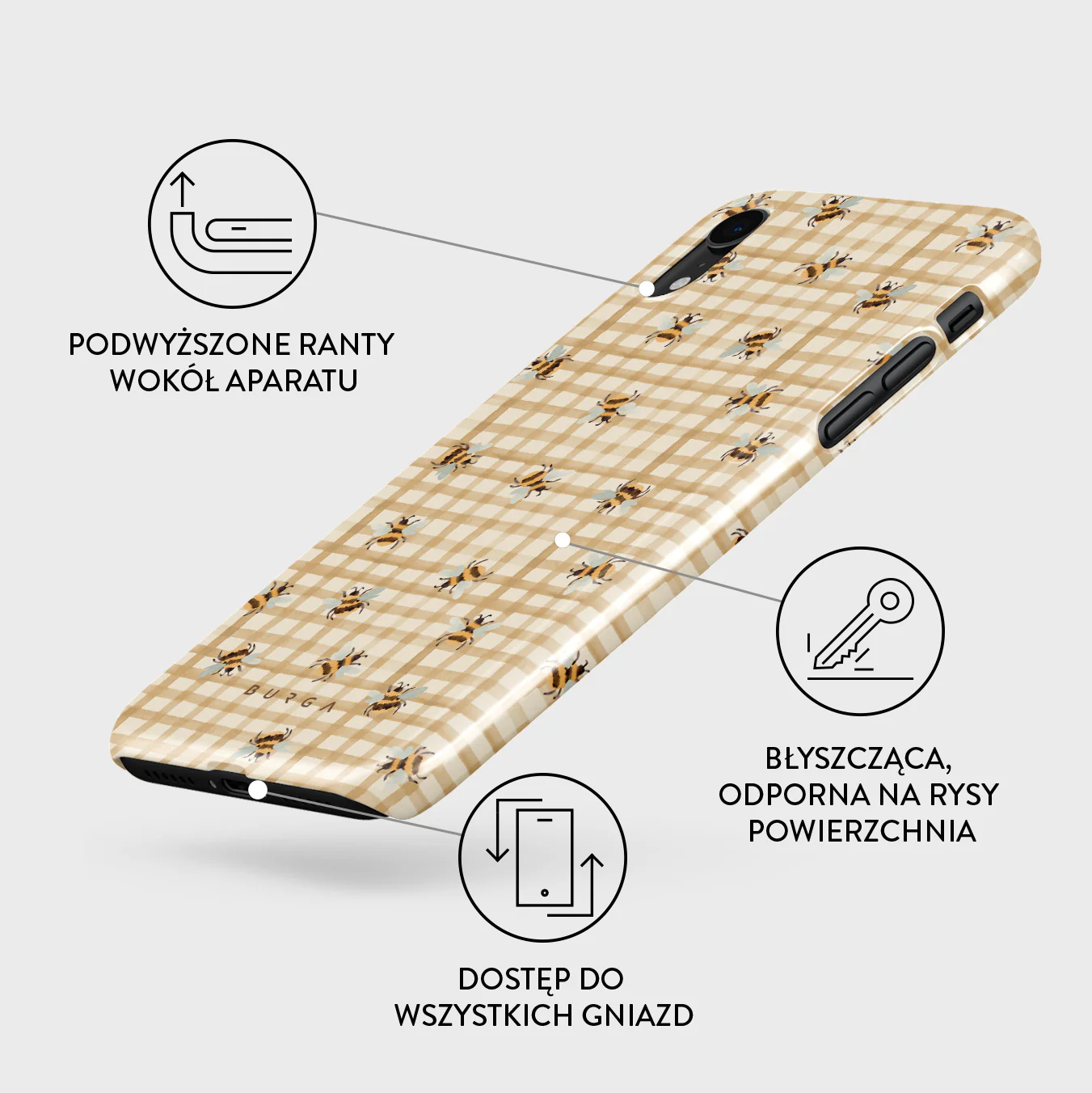 Honeycomb - iPhone XR Etui - Image 3