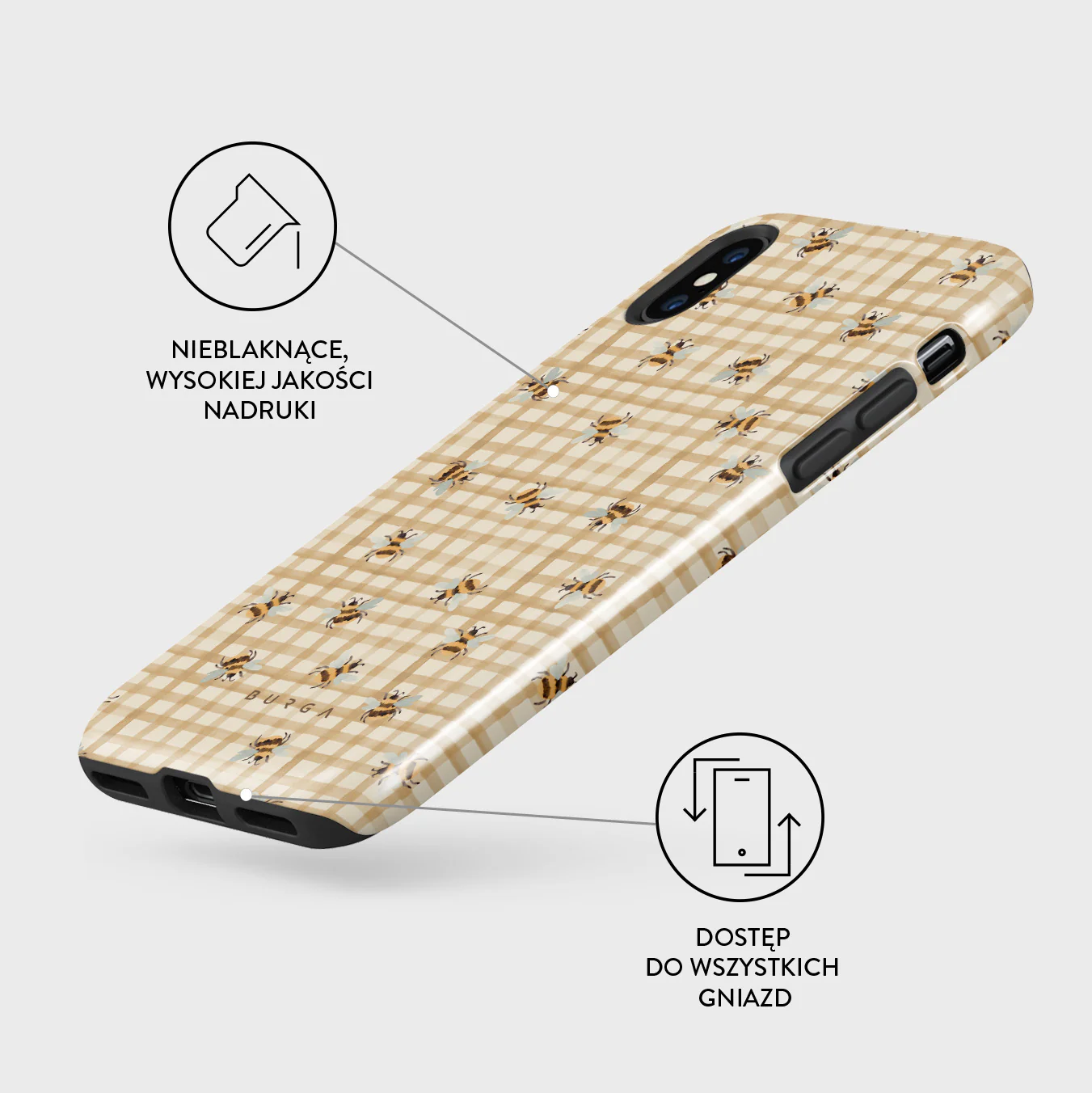 Honeycomb - iPhone XS Max Etui - Image 7