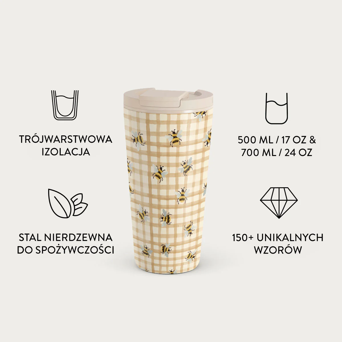 Honeycomb - Kubek podróżny - Image 7