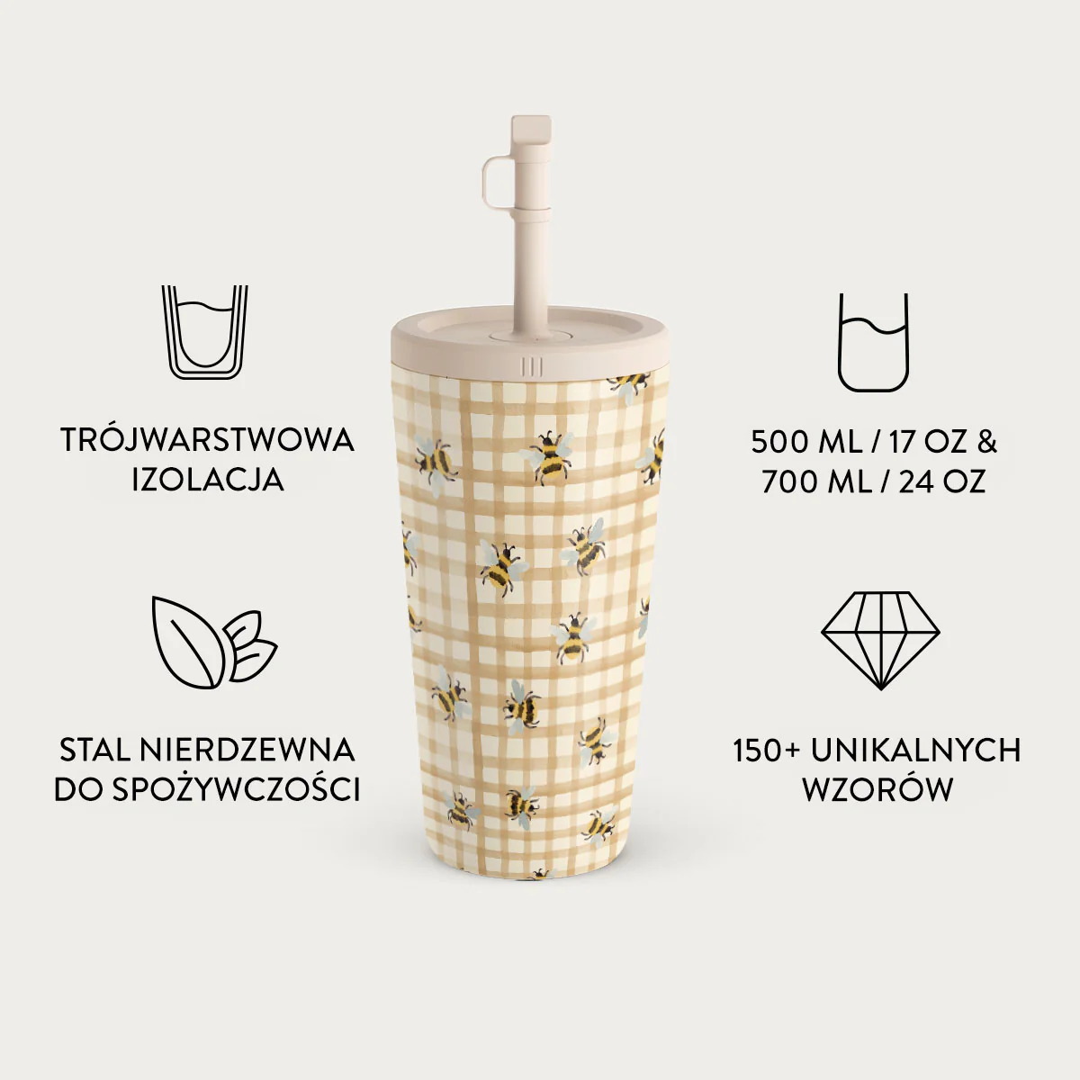 Honeycomb - Kubek podróżny - Image 8