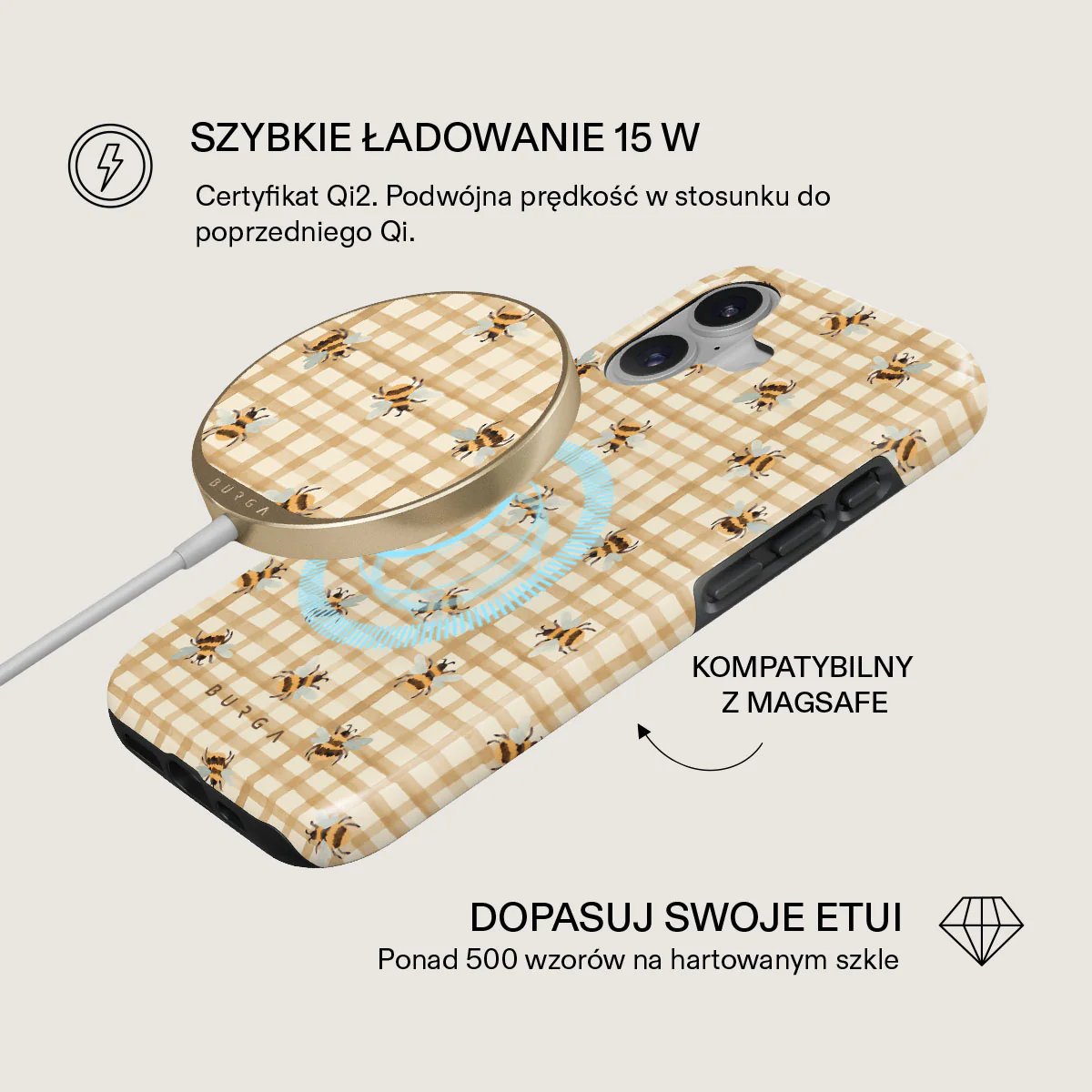 Honeycomb - Magnetyczna ładowarka bezprzewodowa - Image 2