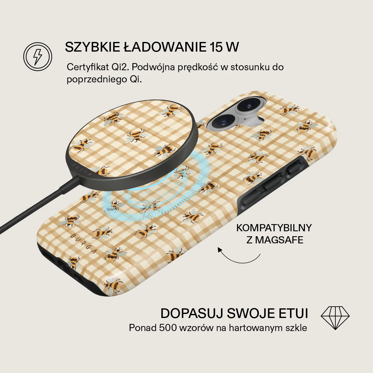 Honeycomb - Magnetyczna ładowarka bezprzewodowa - Image 5