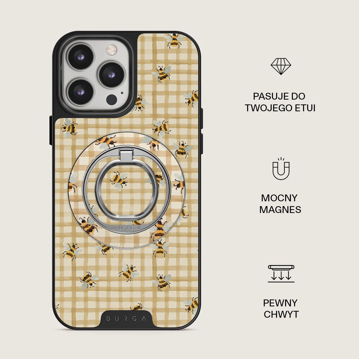 Honeycomb - Magnetyczny Okrągły Uchwyt - Image 2