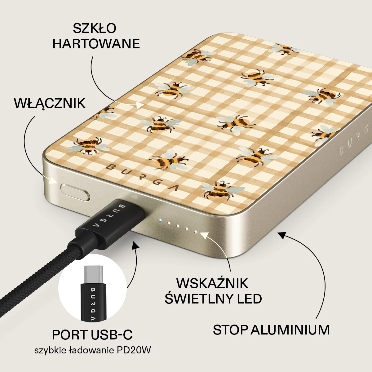 Honeycomb - Magnetyczny power bank - Image 25