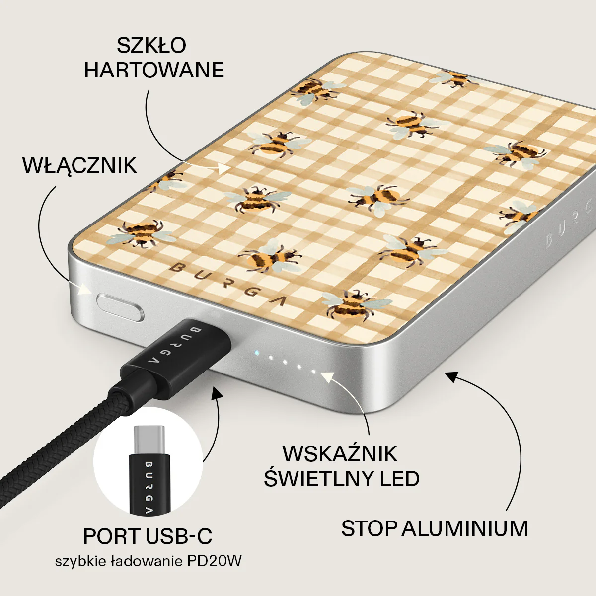 Honeycomb - Magnetyczny power bank - Image 30