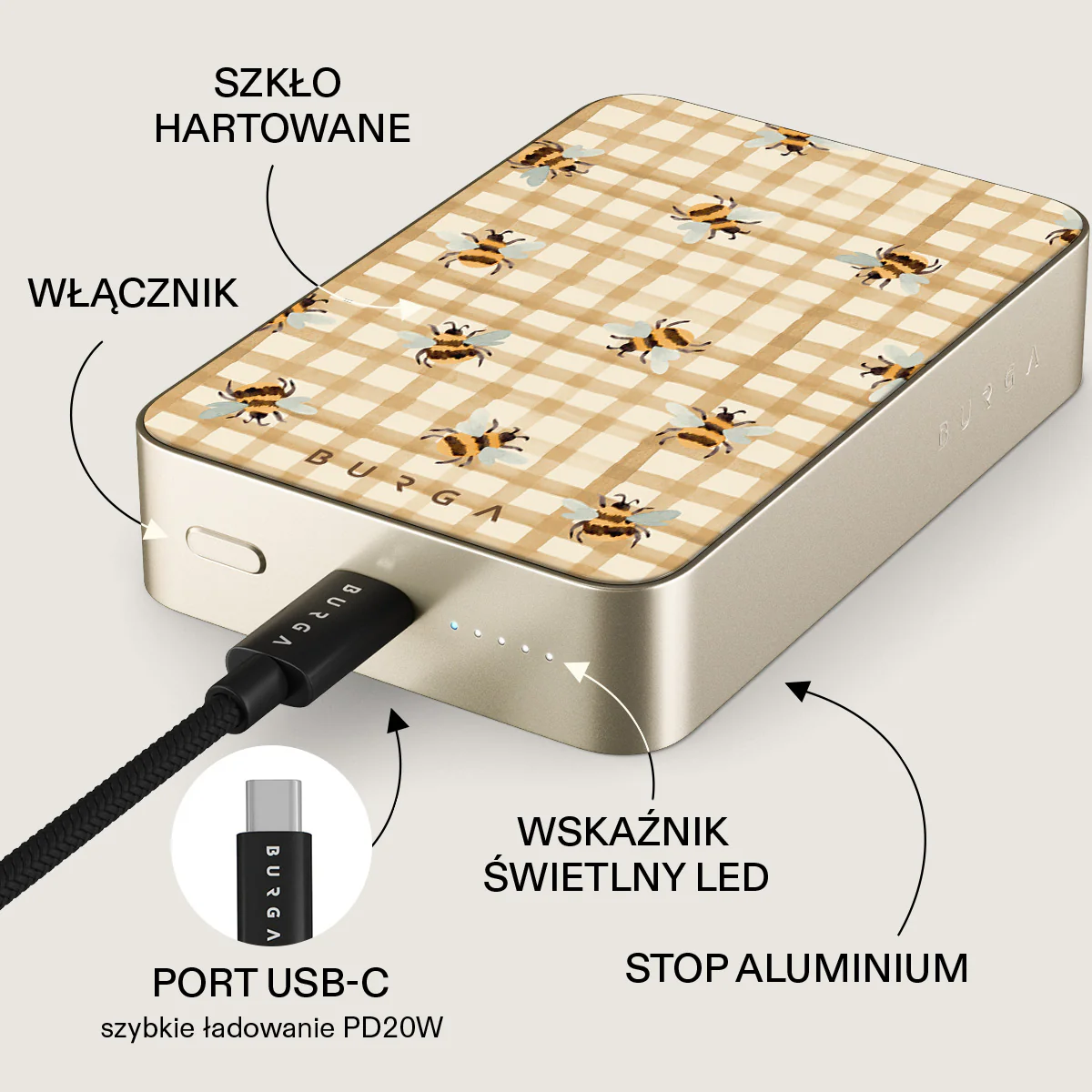 Honeycomb - Magnetyczny power bank - Image 40