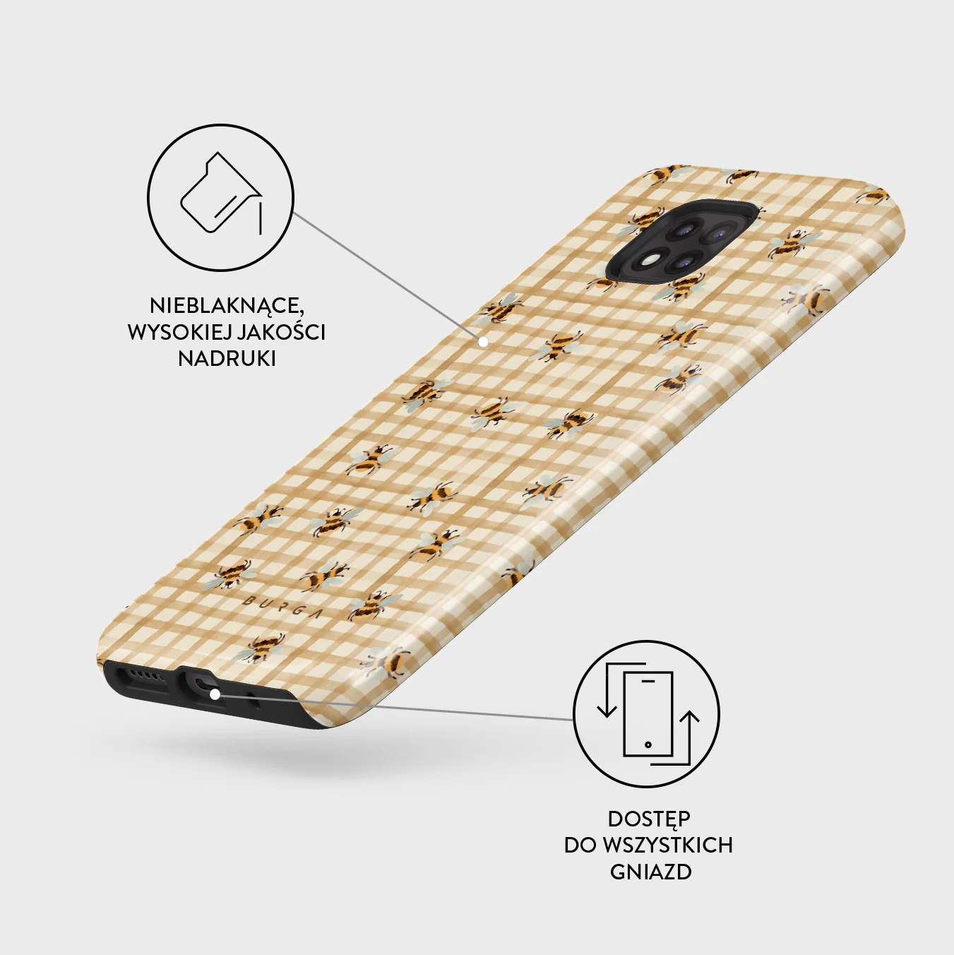 Honeycomb - Motorola Moto G Power 2021 Etui - Image 3