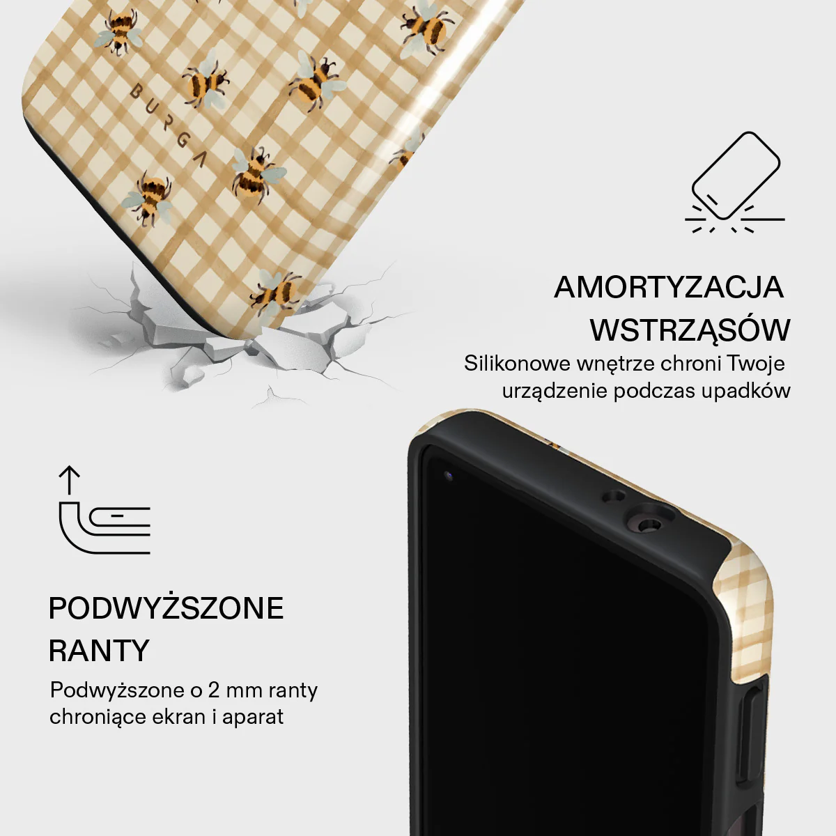 Honeycomb - Motorola Moto G Power 2021 Etui - Image 4
