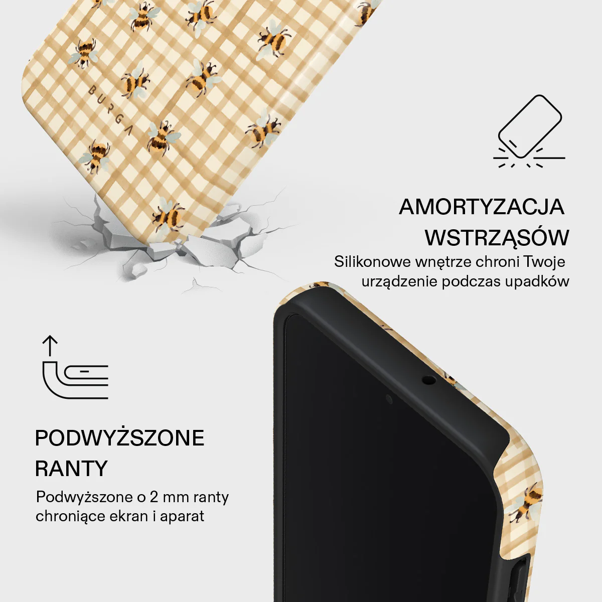 Honeycomb - Samsung Galaxy A15 4G / 5G Etui - Image 4