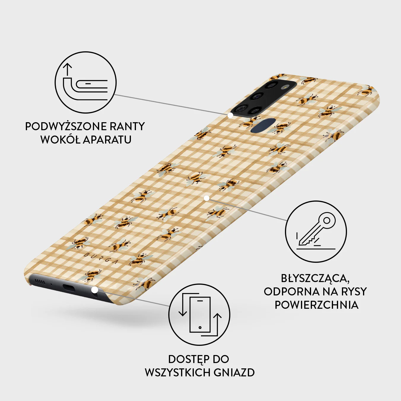 Honeycomb - Samsung Galaxy A21s 4G Etui - Image 3