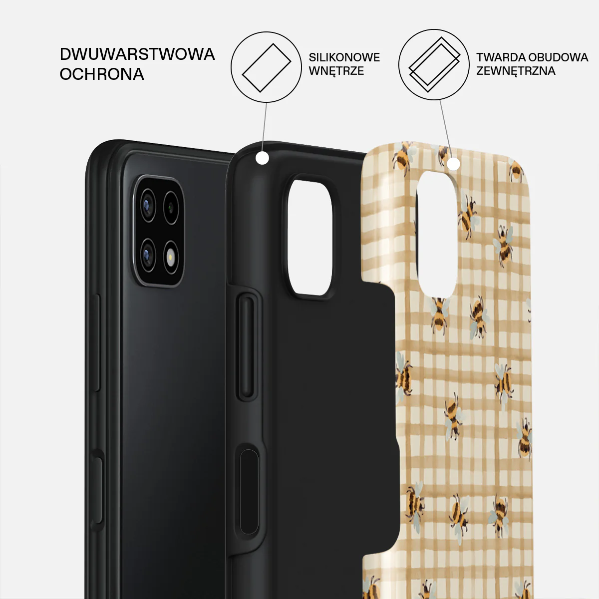 Honeycomb - Samsung Galaxy A22 5G Etui - Image 2