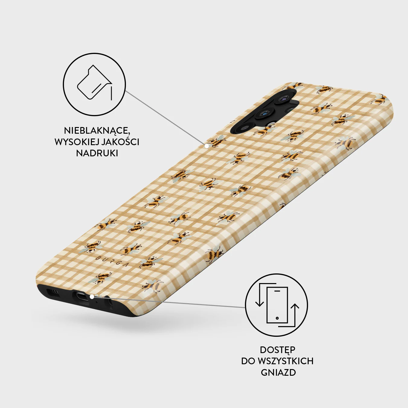 Honeycomb - Samsung Galaxy A32 5G Etui - Image 3