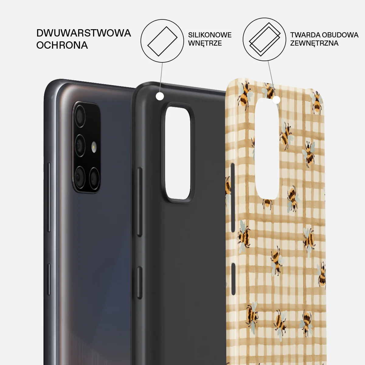 Honeycomb - Samsung Galaxy A51 4G Etui - Image 2