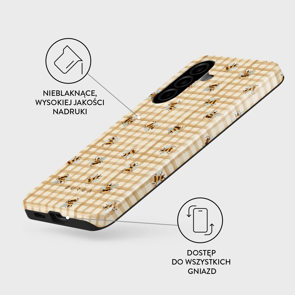 Honeycomb - Samsung Galaxy A57 5G Etui - Image 3