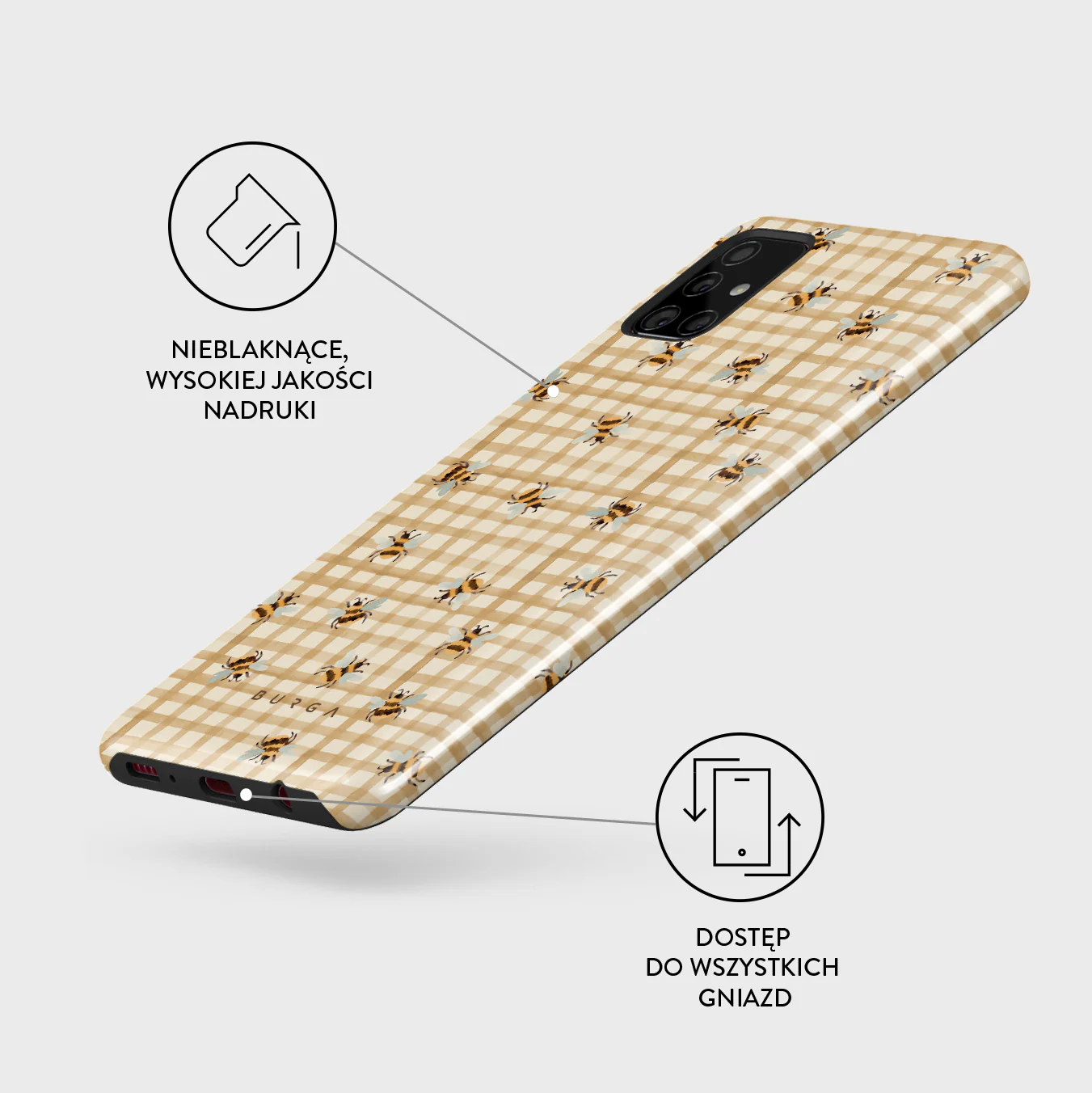 Honeycomb - Samsung Galaxy A71 4G Etui - Image 3