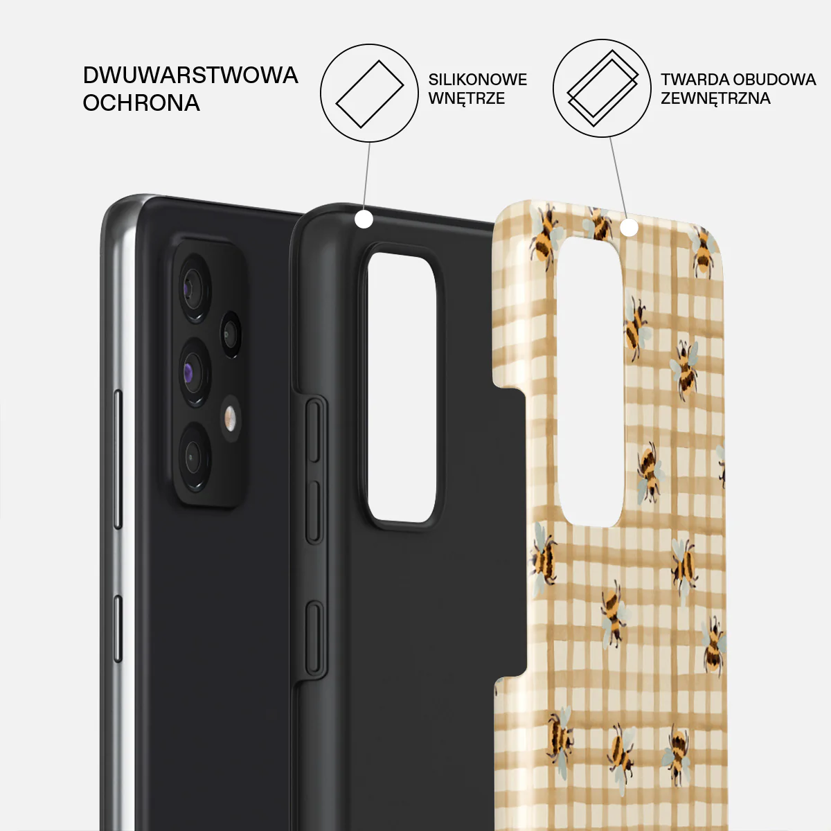 Honeycomb - Samsung Galaxy A72 4G / 5G Etui - Image 6