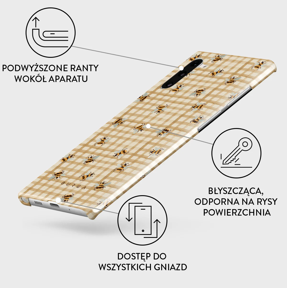 Honeycomb - Samsung Galaxy Note 10 Etui - Image 3