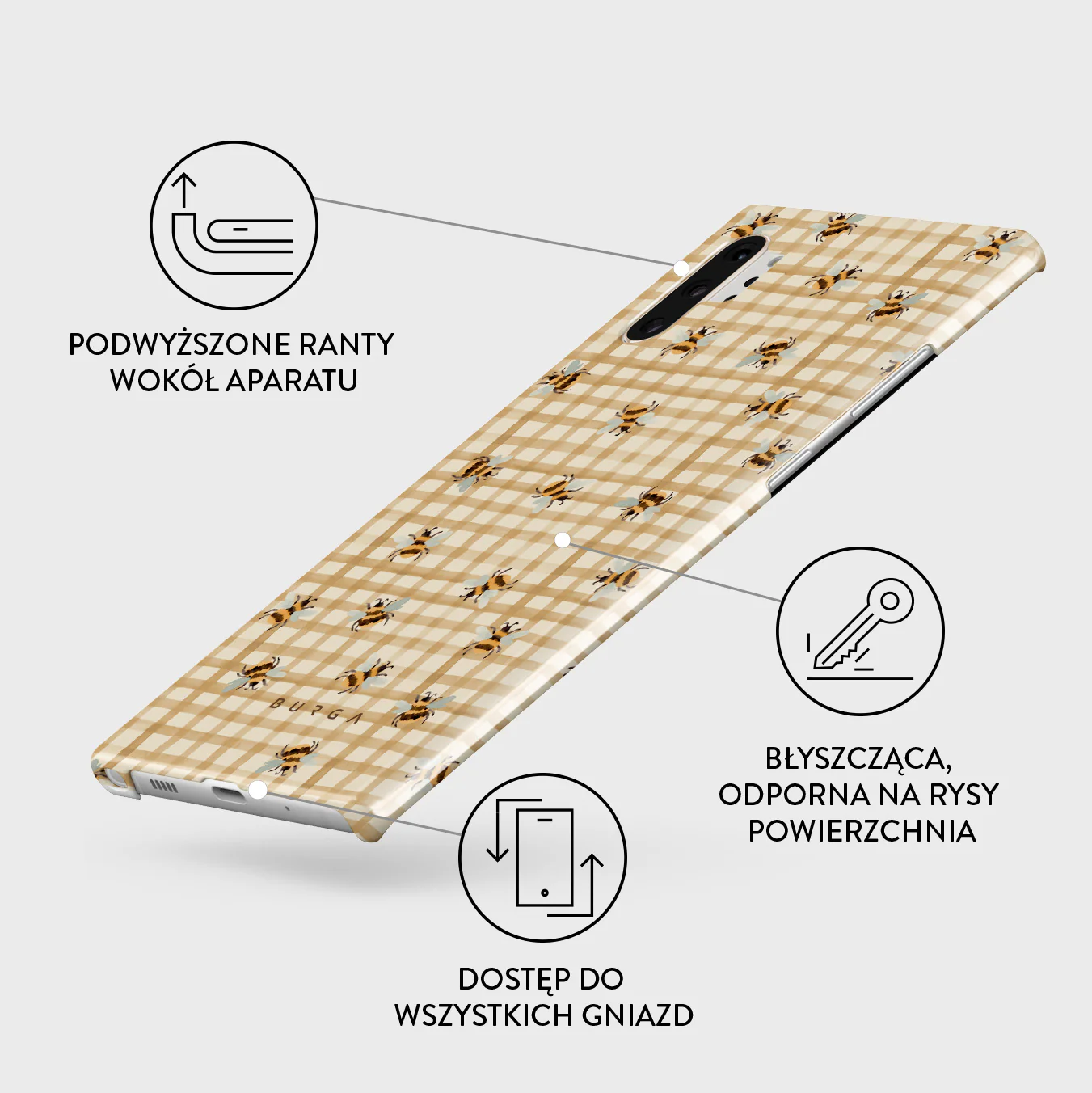Honeycomb - Samsung Galaxy Note 10 Plus Etui - Image 3