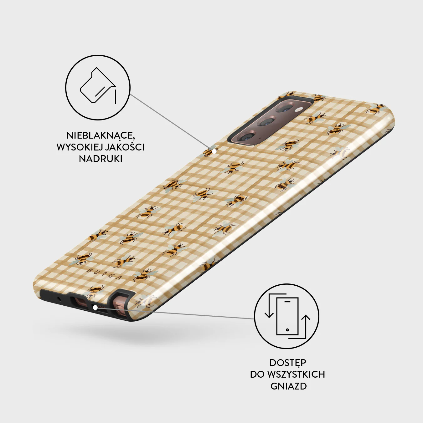 Honeycomb - Samsung Galaxy Note 20 4G / 5G Etui - Image 7