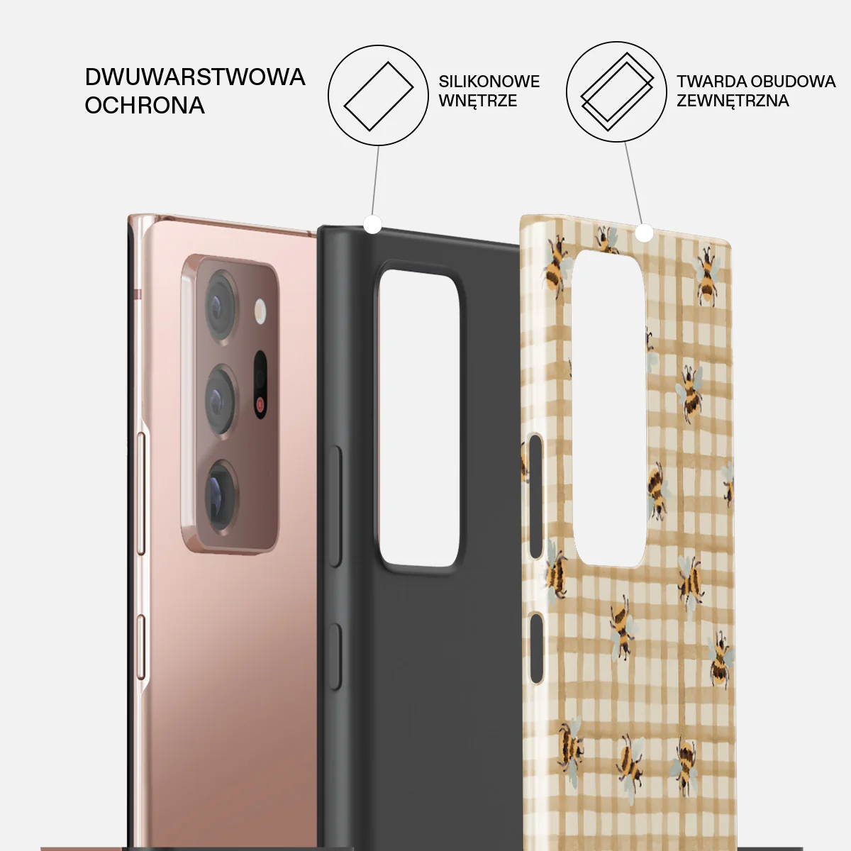 Honeycomb - Samsung Galaxy Note 20 Ultra 4G / 5G Etui - Image 6