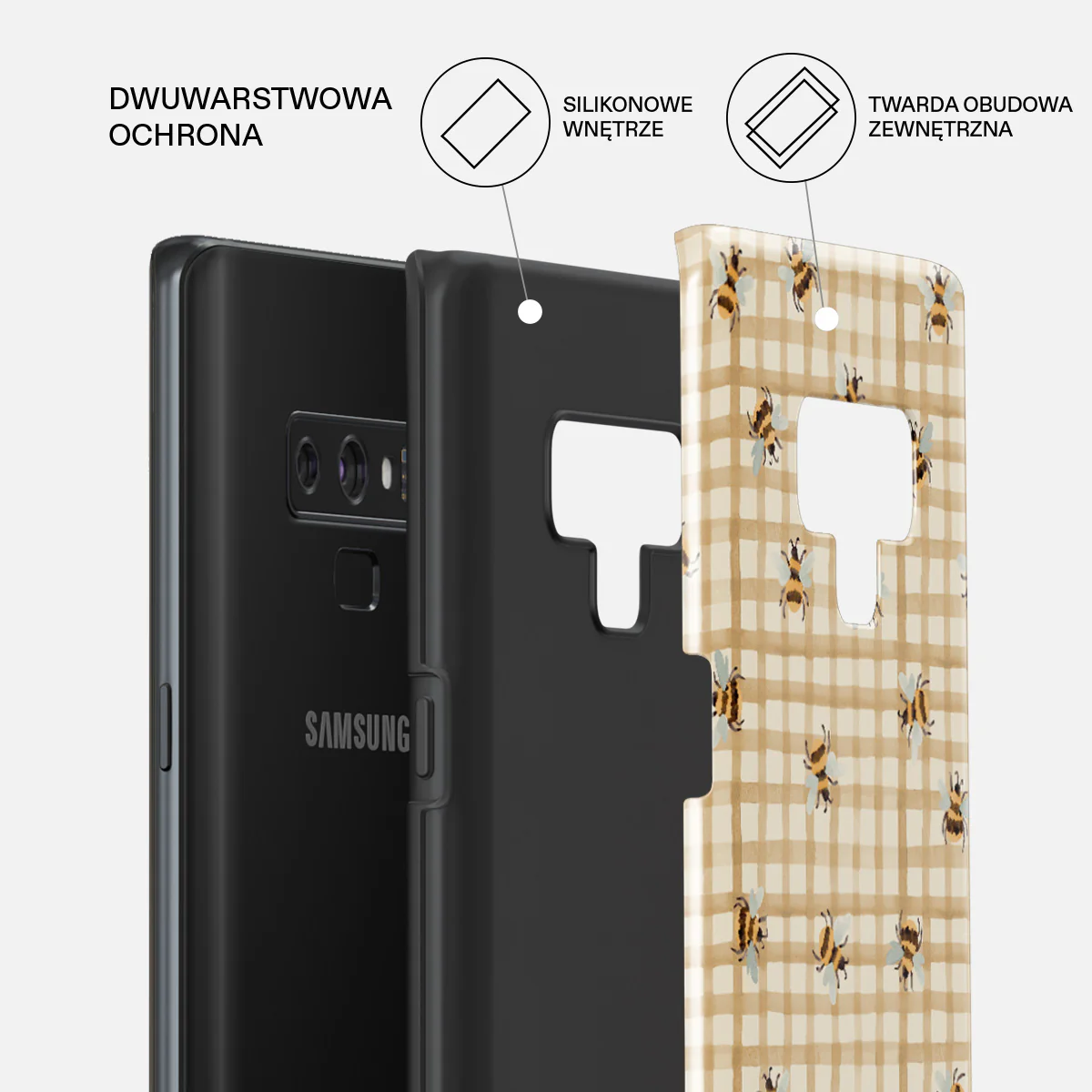 Honeycomb - Samsung Galaxy Note 9 Etui - Image 6