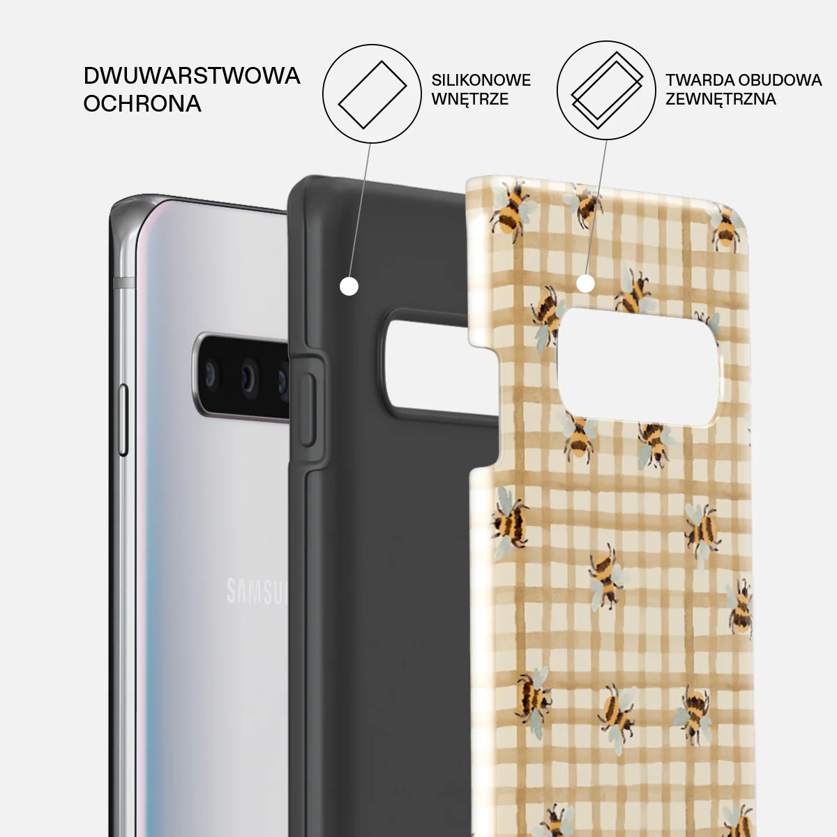 Honeycomb - Samsung Galaxy S10 4G Etui - Image 2