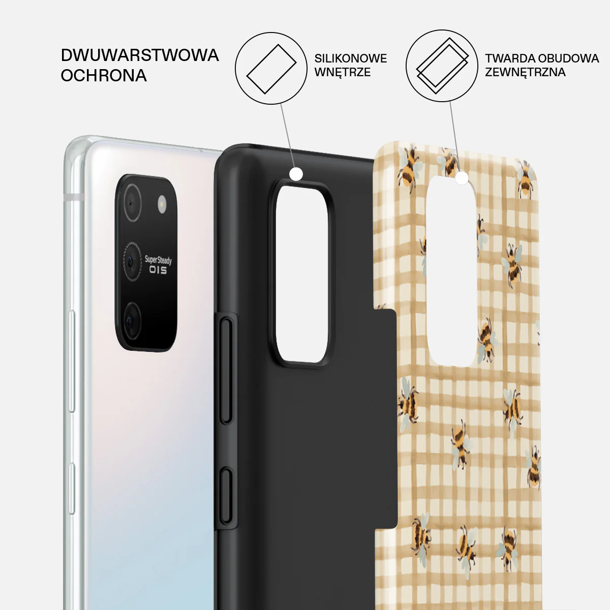 Honeycomb - Samsung Galaxy S10 Lite Etui - Image 2