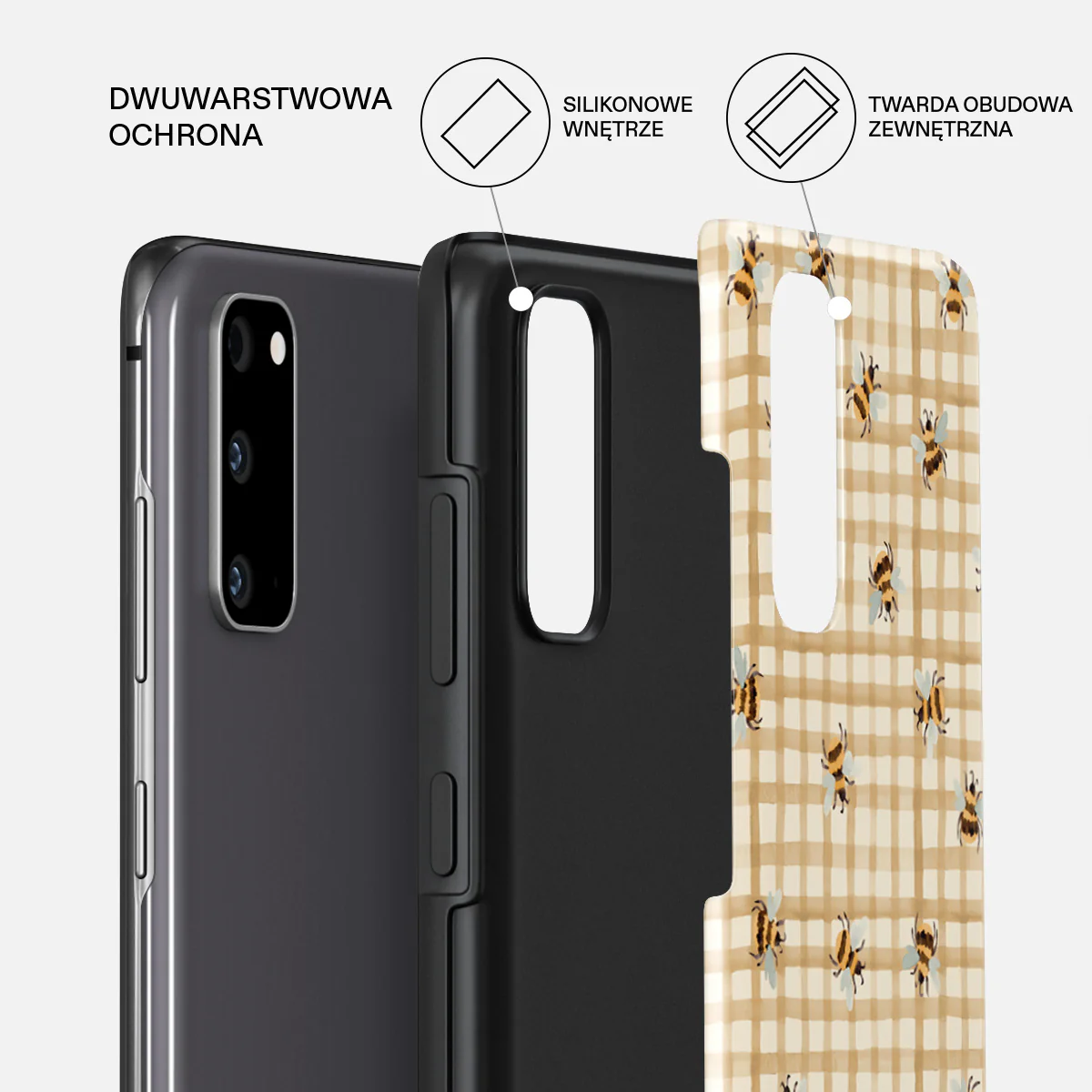 Honeycomb - Samsung Galaxy S20 4G / 5G Etui - Image 6