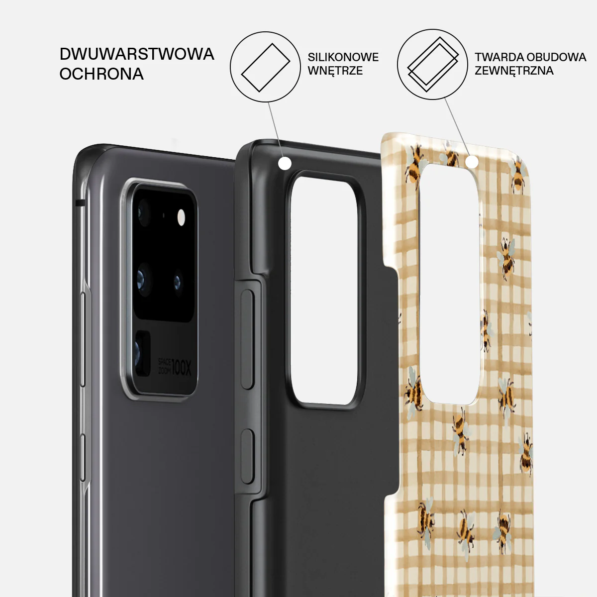 Honeycomb - Samsung Galaxy S20 Ultra 4G / 5G Etui - Image 6