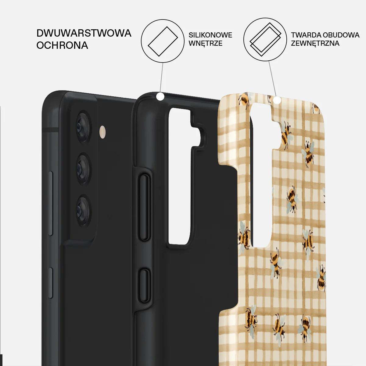 Honeycomb - Samsung Galaxy S21 FE Etui - Image 2