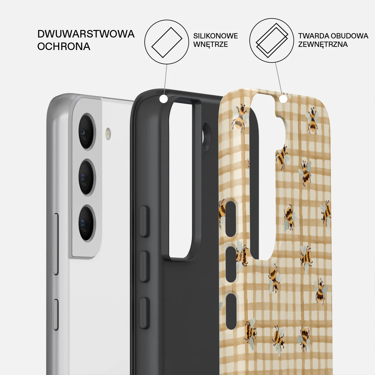 Honeycomb - Samsung Galaxy S22 Etui - Image 2