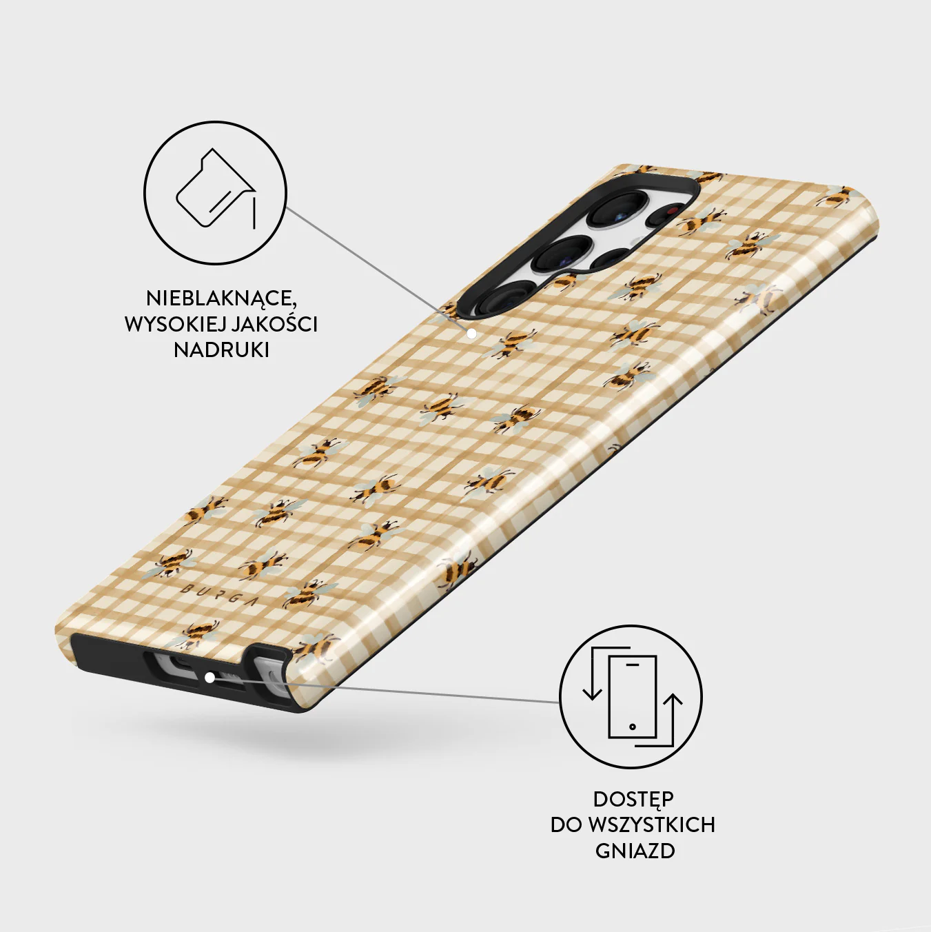 Honeycomb - Samsung Galaxy S22 Ultra Etui - Image 3