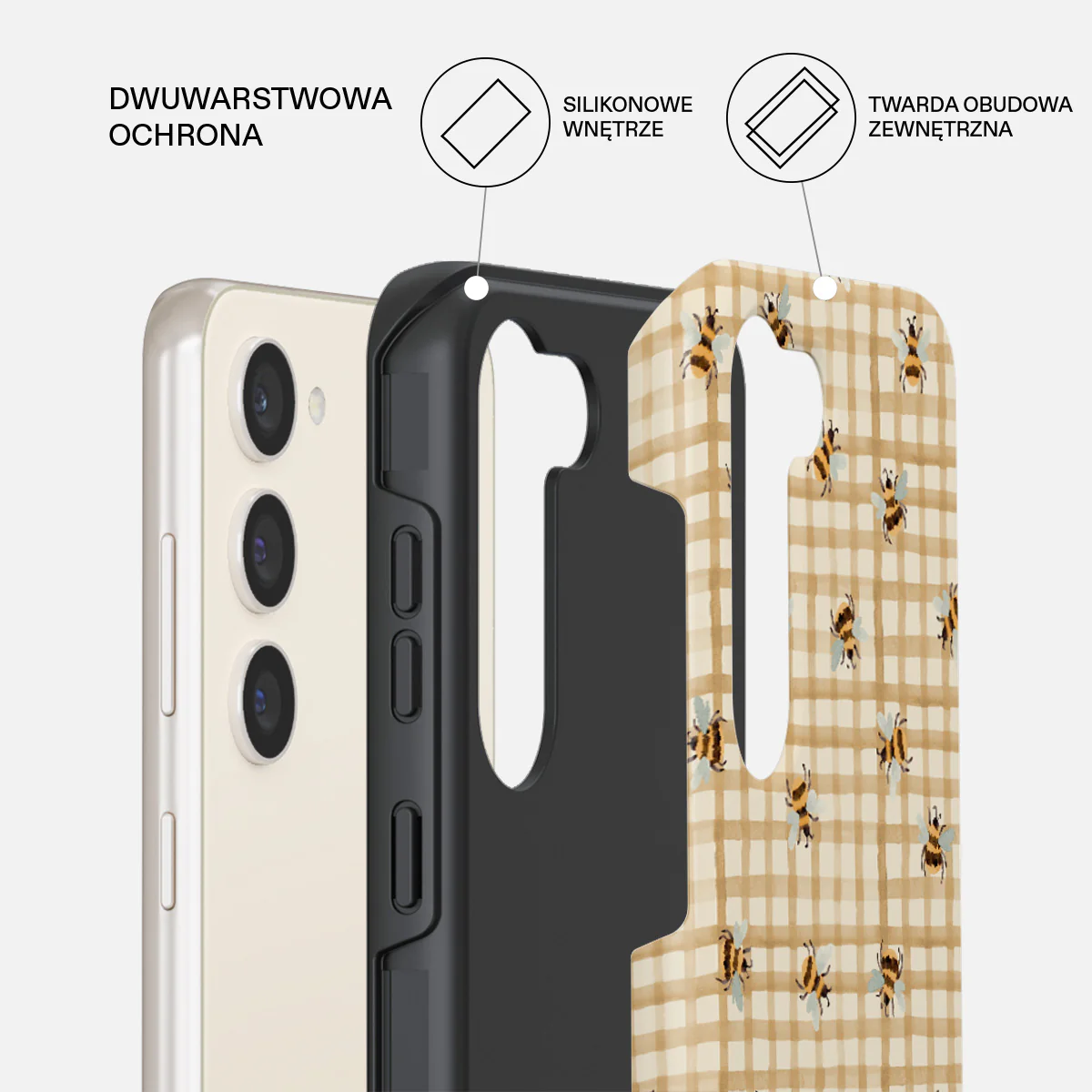 Honeycomb - Samsung Galaxy S23 Etui - Image 2