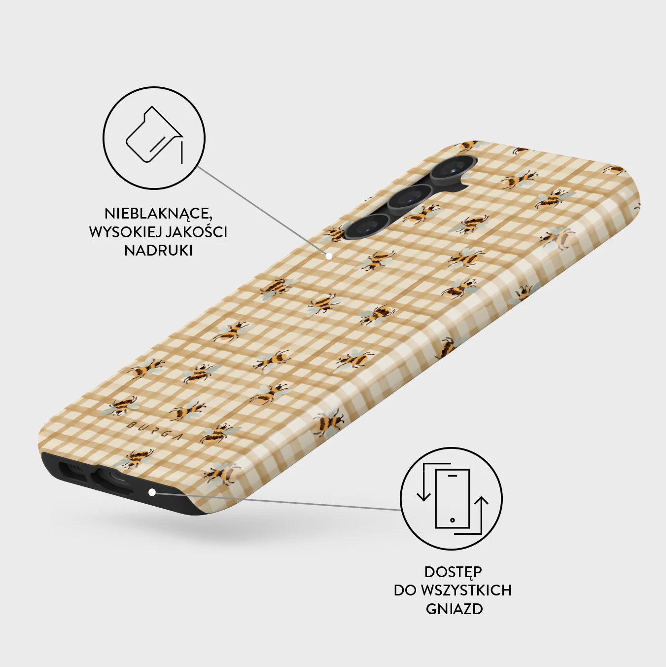 Honeycomb - Samsung Galaxy S23 FE Etui - Image 3