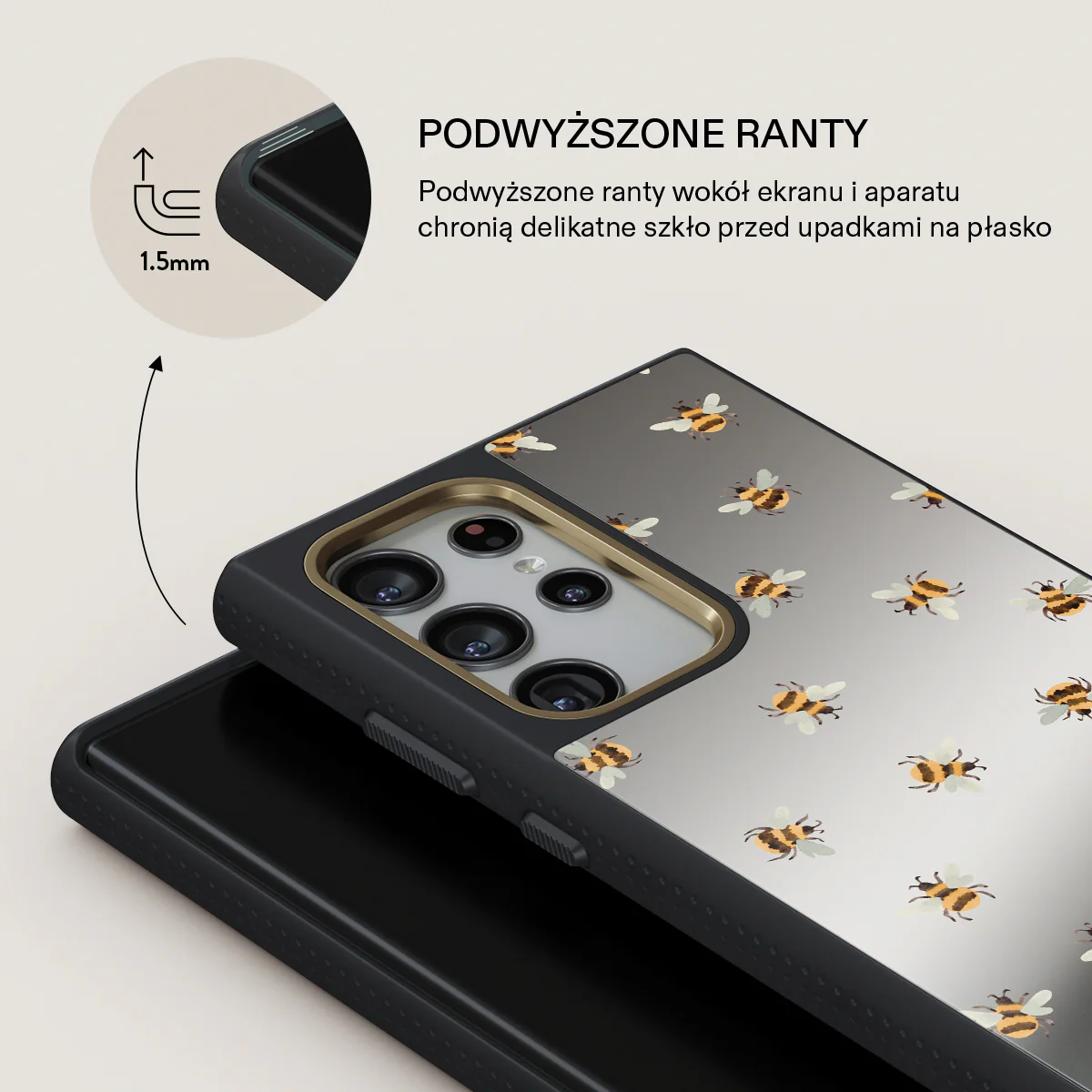 Honeycomb - Samsung Galaxy S23 Ultra Etui - Image 30