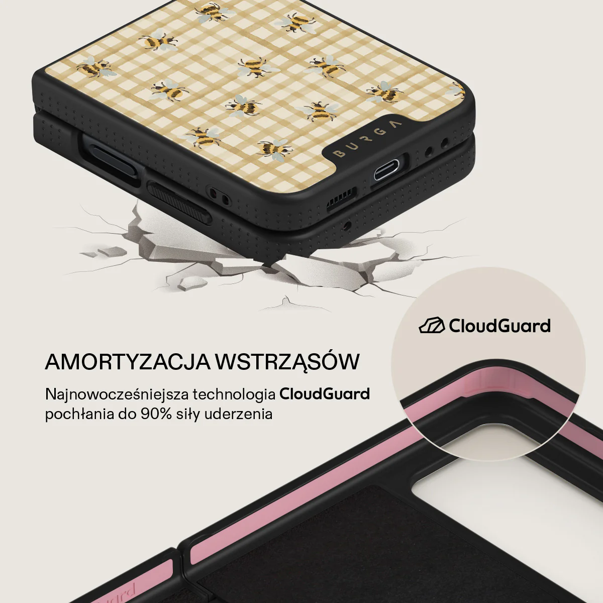 Honeycomb - Samsung Galaxy Z Flip 4 Etui - Image 16