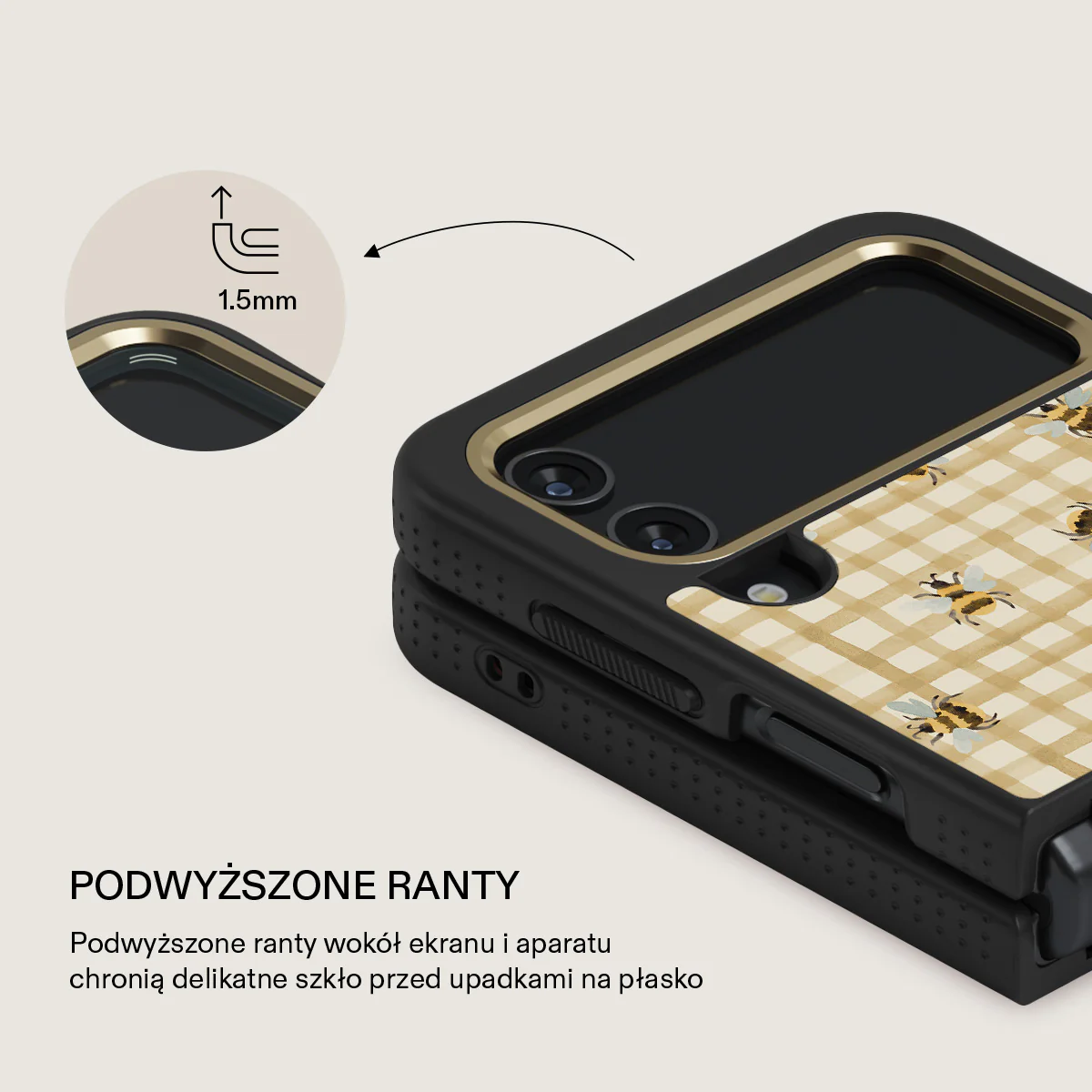 Honeycomb - Samsung Galaxy Z Flip 4 Etui - Image 17