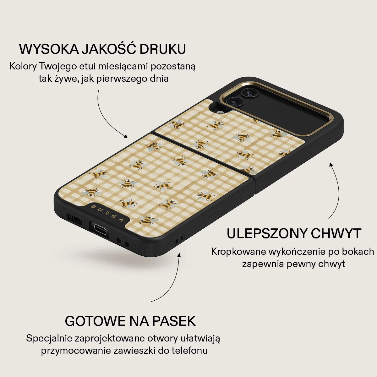 Honeycomb - Samsung Galaxy Z Flip 4 Etui - Image 18