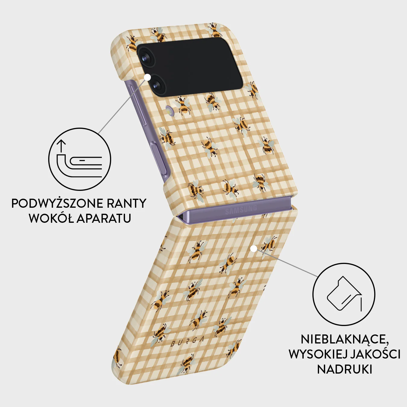 Honeycomb - Samsung Galaxy Z Flip 4 Etui - Image 3