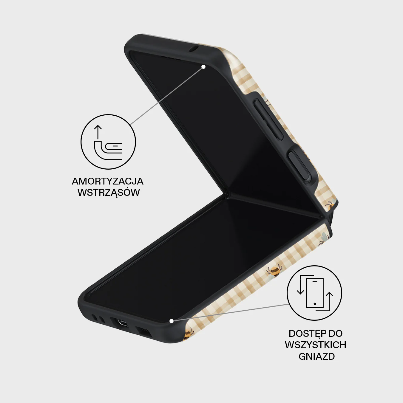 Honeycomb - Samsung Galaxy Z Flip 4 Etui - Image 9
