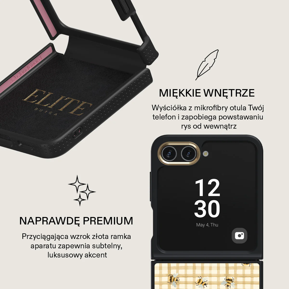 Honeycomb - Samsung Galaxy Z Flip 5 Etui - Image 13