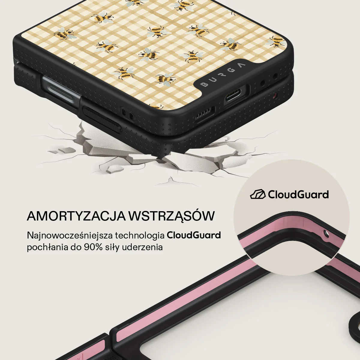 Honeycomb - Samsung Galaxy Z Flip 5 Etui - Image 17