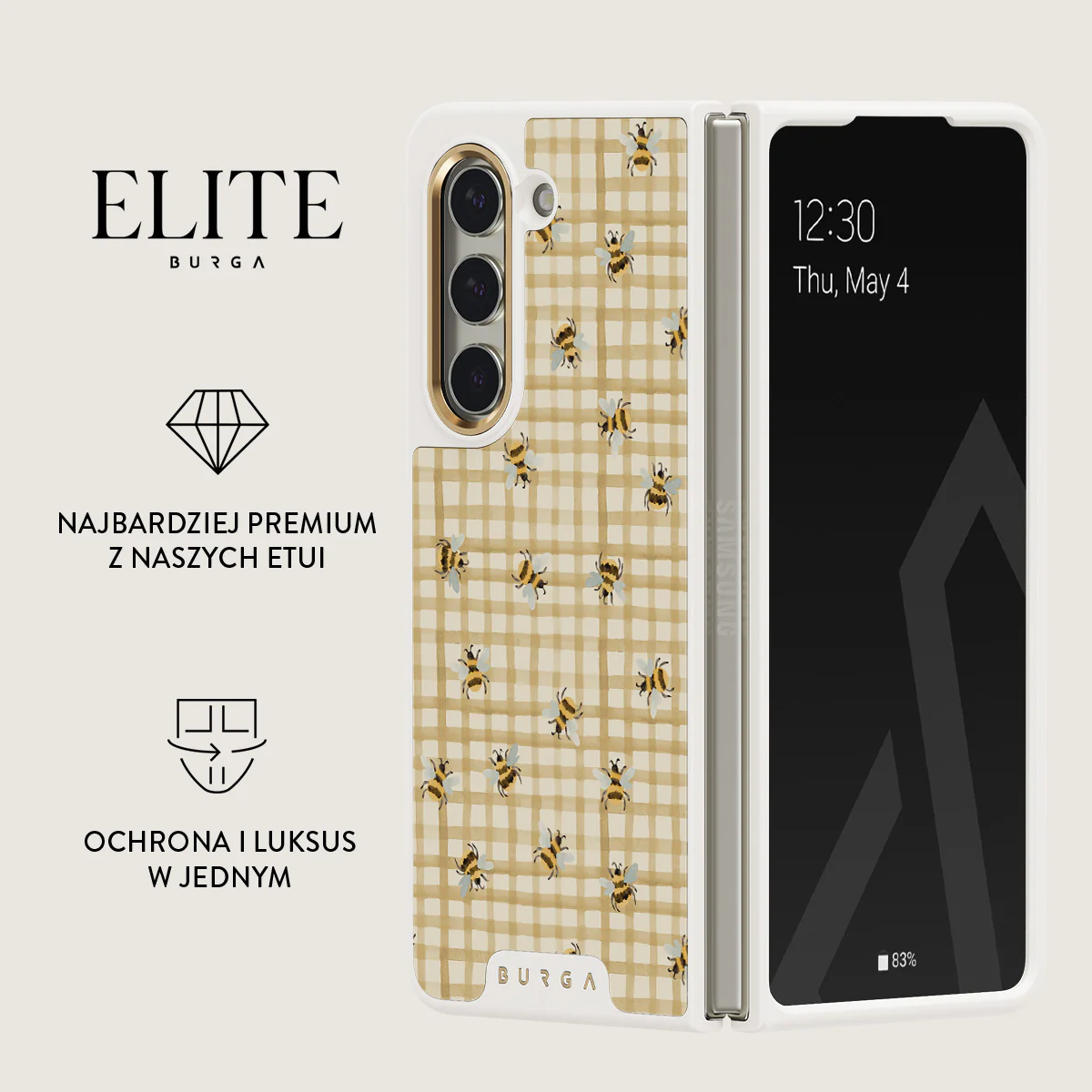 Honeycomb - Samsung Galaxy Z Fold 5 Etui - Image 16