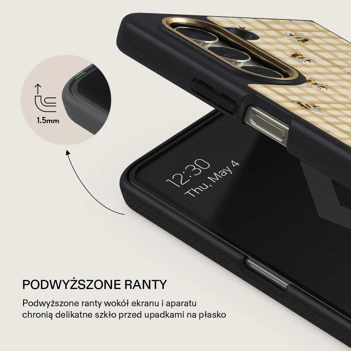 Honeycomb - Samsung Galaxy Z Fold 5 Etui - Image 4