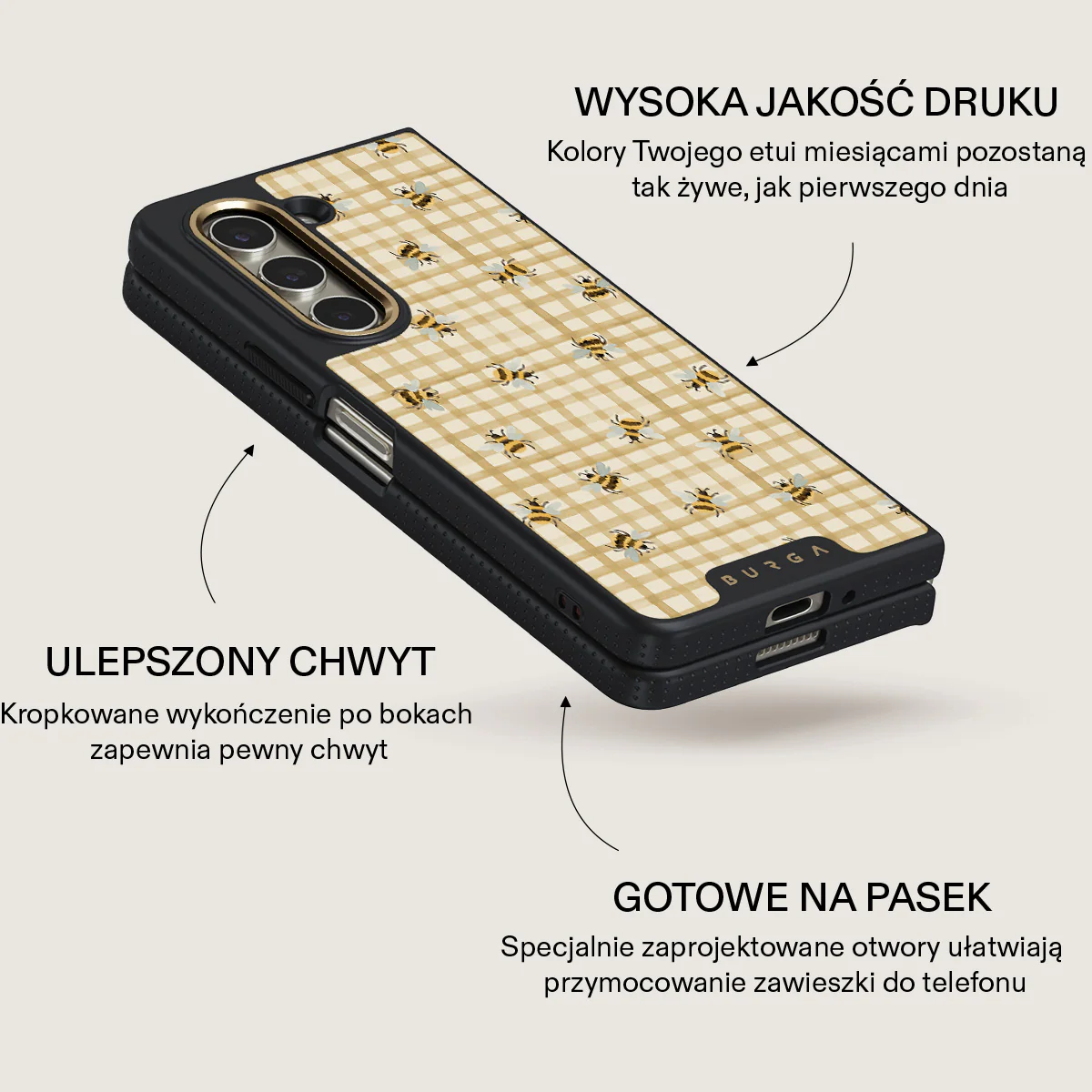 Honeycomb - Samsung Galaxy Z Fold 5 Etui - Image 5