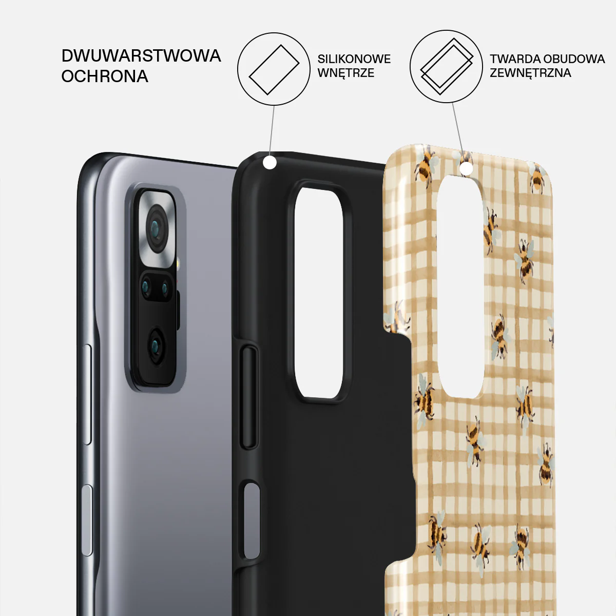 Honeycomb - Xiaomi Redmi Note 10 Pro Etui - Image 2