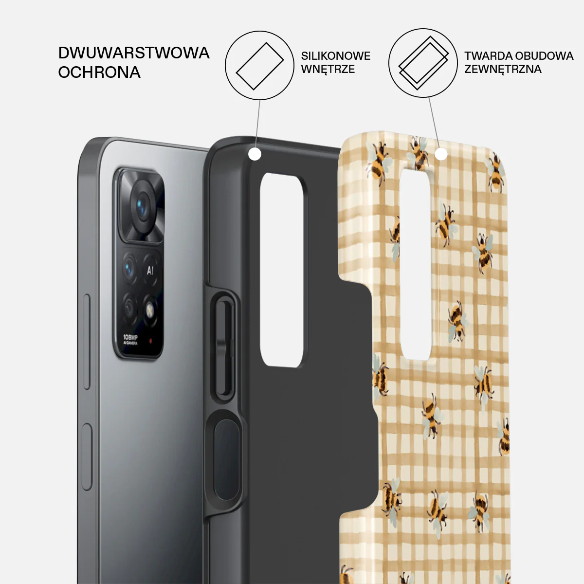 Honeycomb - Xiaomi Redmi Note 11 Pro Etui - Image 2