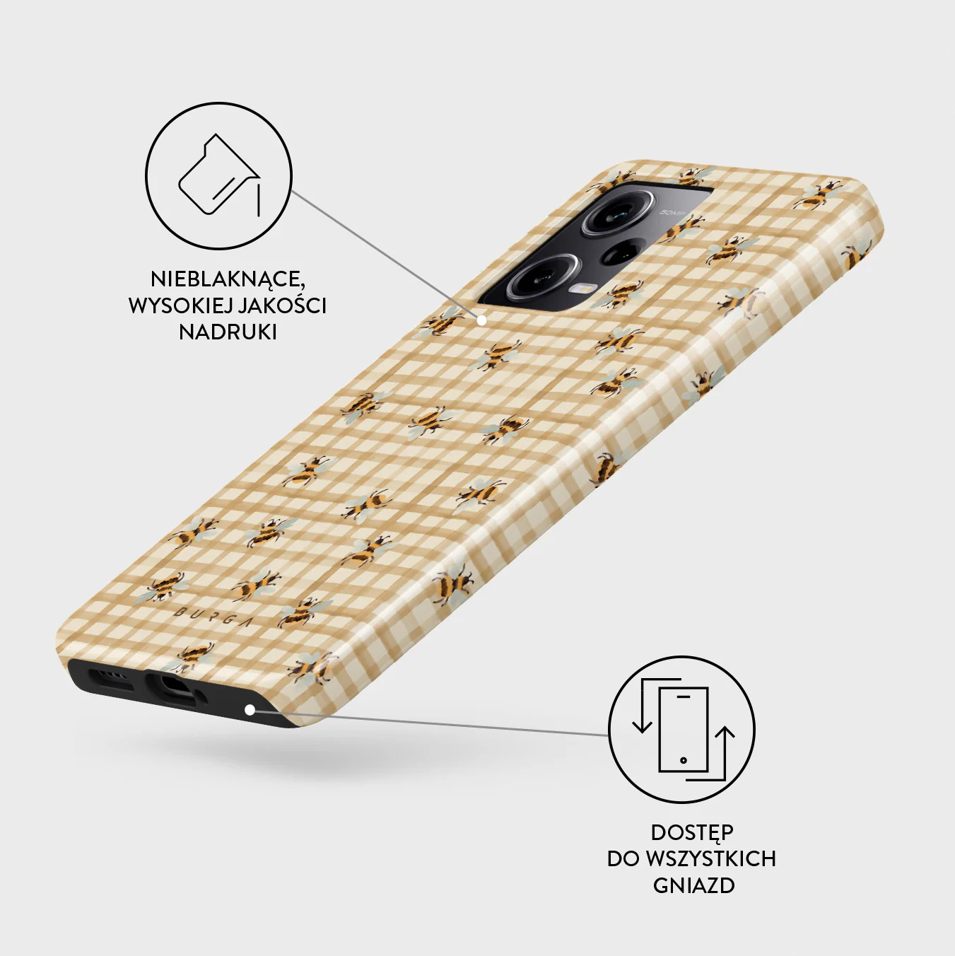 Honeycomb - Xiaomi Redmi Note 12 Pro 5G Etui - Image 3