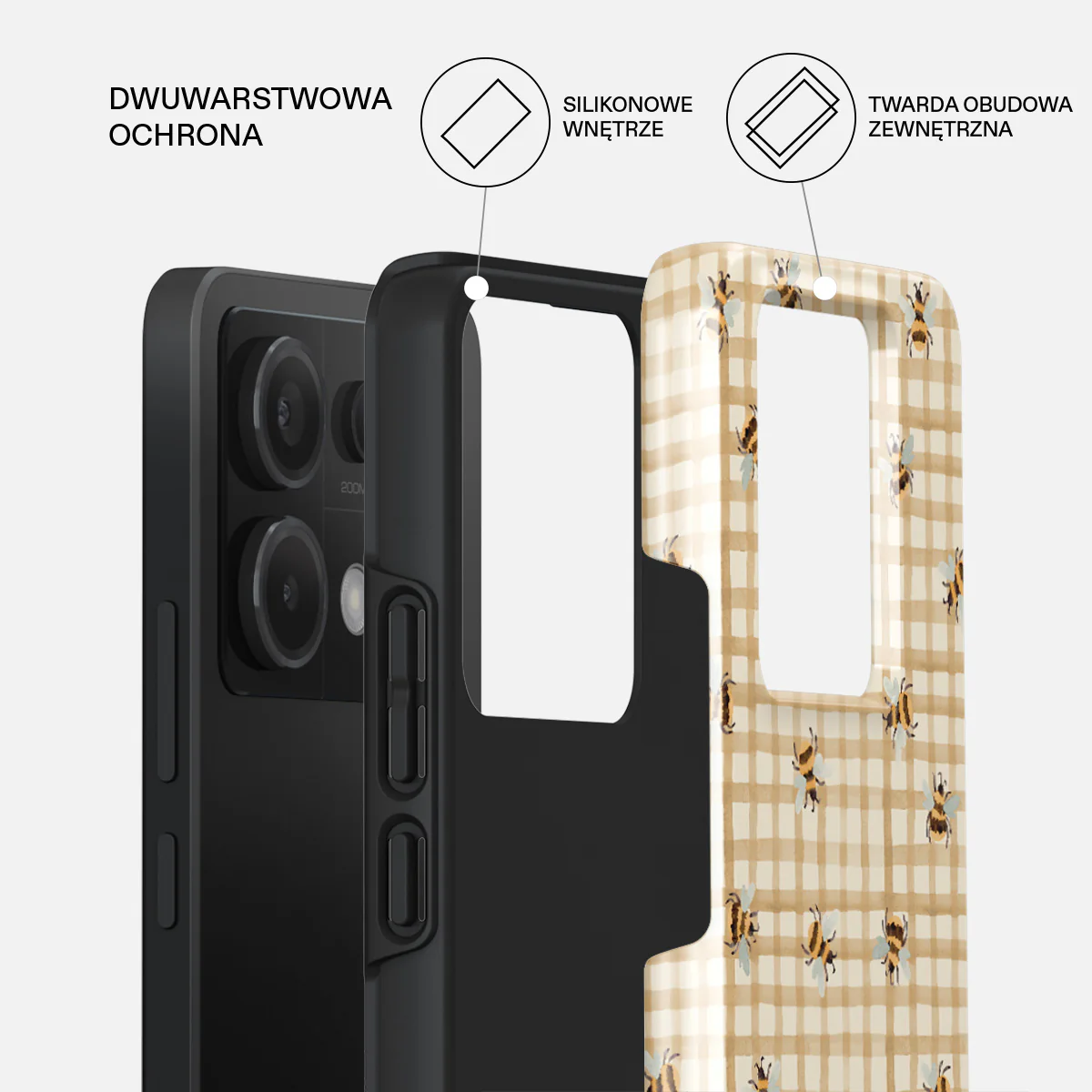 Honeycomb - Xiaomi Redmi Note 13 Pro 5G Etui - Image 2