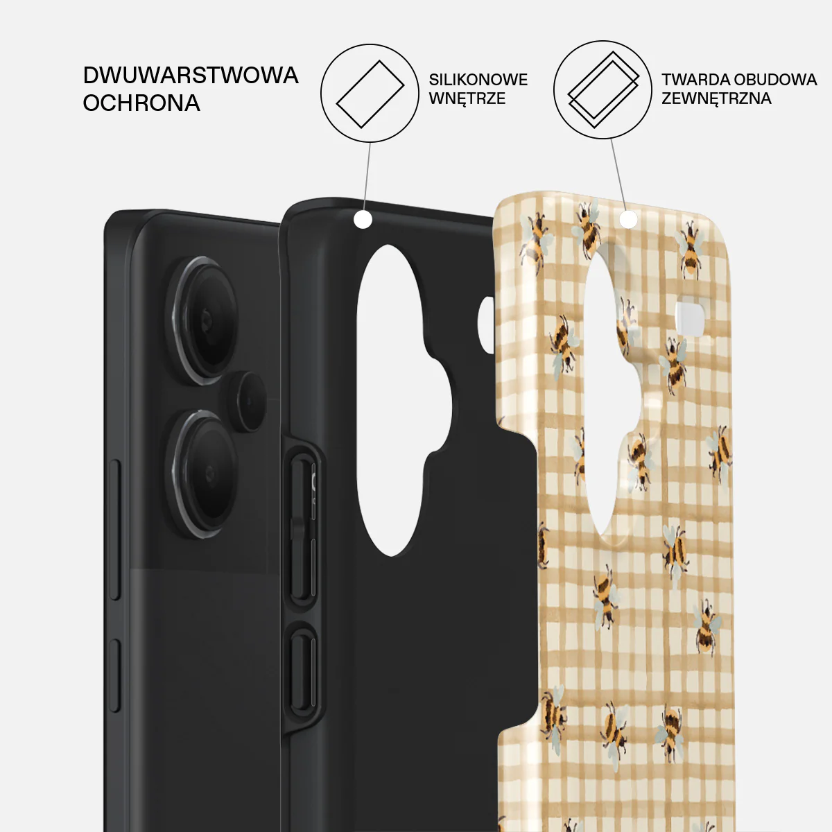 Honeycomb - Xiaomi Redmi Note 13 Pro+ 5G Etui - Image 2